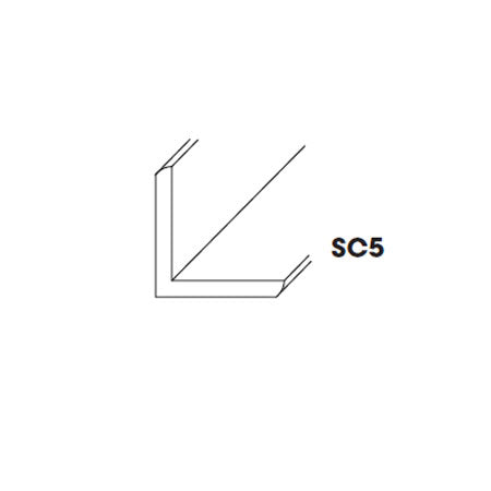 AW-SC5 (OCM) Ice White Shaker Outside Corner Molding