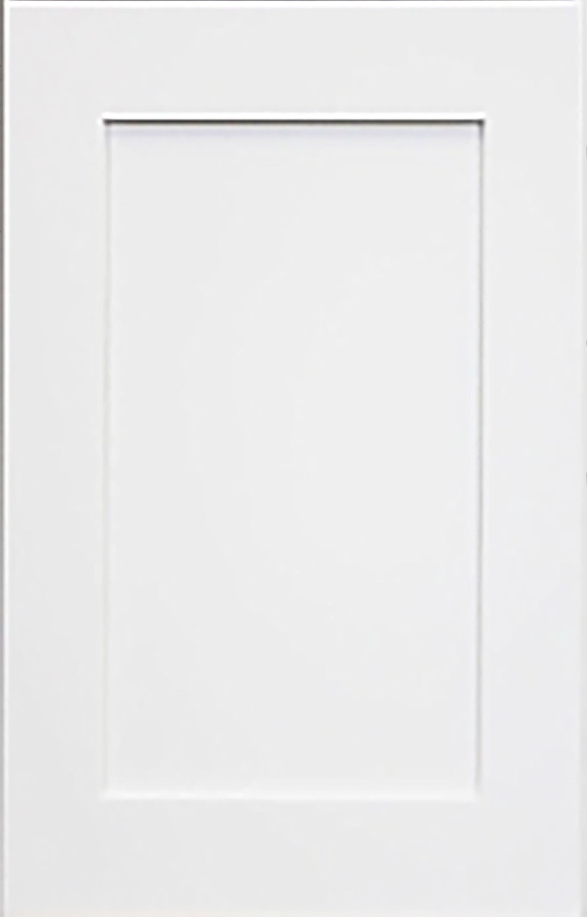 AW Ice White Shaker Sample Door