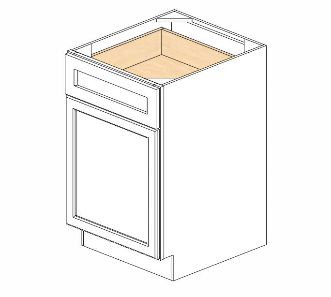 PS-B21 Petit Sand Shaker Base Cabinet