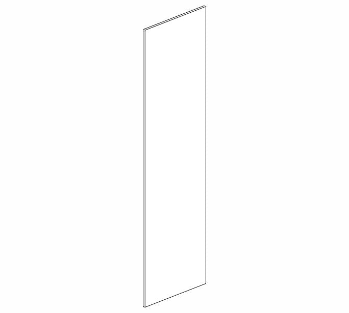 TG-REP2484-3/4" Midtown Grey Refrigerator End Panel