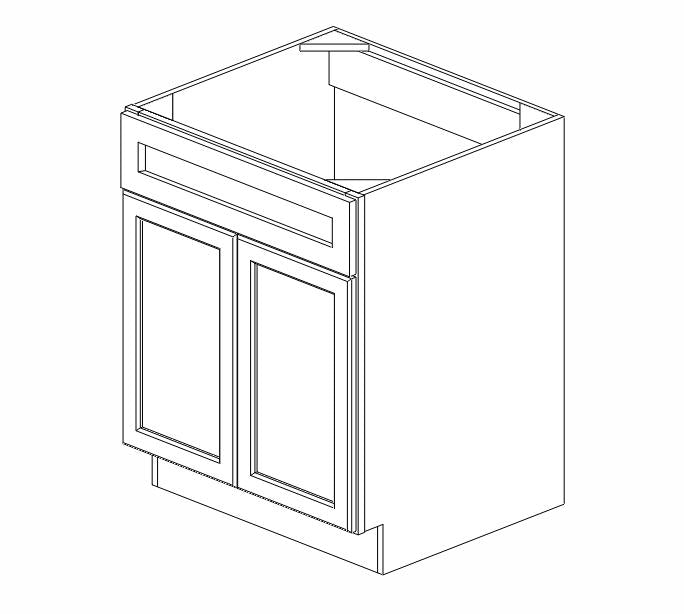 TQ-SB27B Townplace Crema Sink Base Cabinet