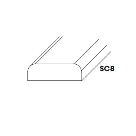 TS-SC8 (BM) Townsquare Grey Batten Molding