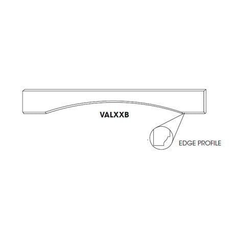 GW-VAL48B Gramercy White Valance