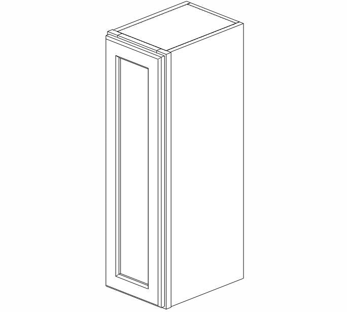 GW-W0930 Gramercy White Wall Cabinet