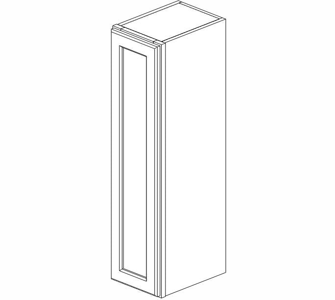 AG-W0936 Greystone Shaker Wall Cabinet