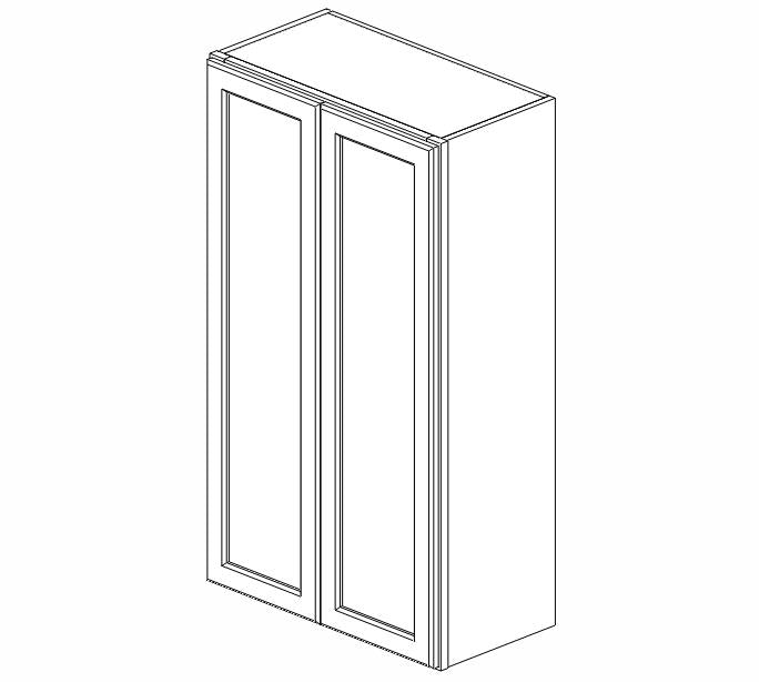 AP-W2442B Pepper Shaker Wall Cabinet