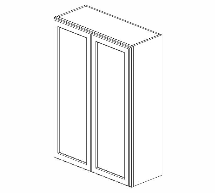 AN-W3042B Nova Light Grey Wall Cabinet