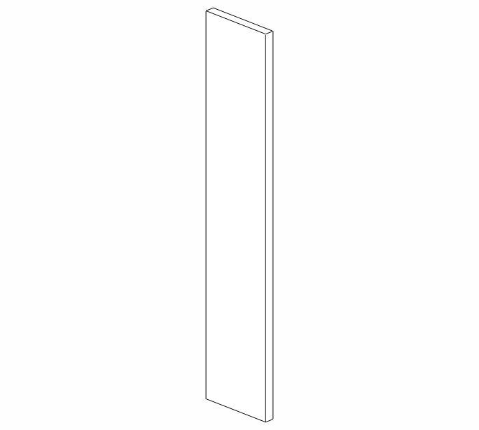 AW-WF6-3/4 Ice White Shaker Wall Filler